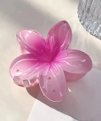 Sierra - Glossy Flower Hairclip