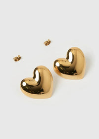 Sienna - Heart-Shaped Studs