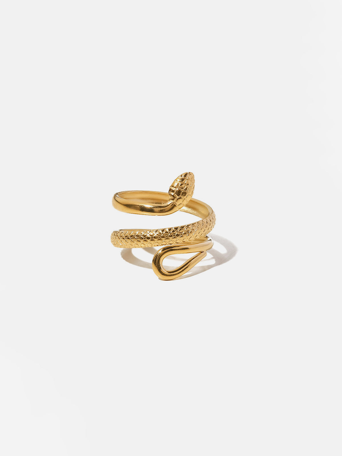 Hailey - Adjustable Snake Ring