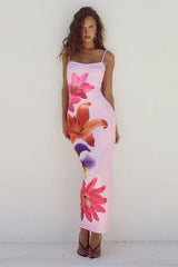 Elarith - Colorful Printed Summer Dress