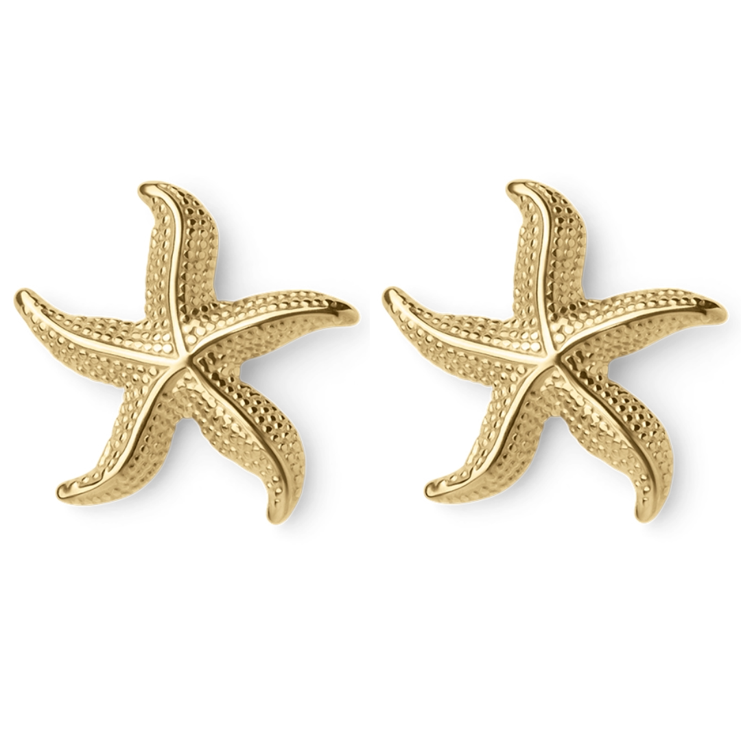 Zoeva - Curved Starfish Earrings