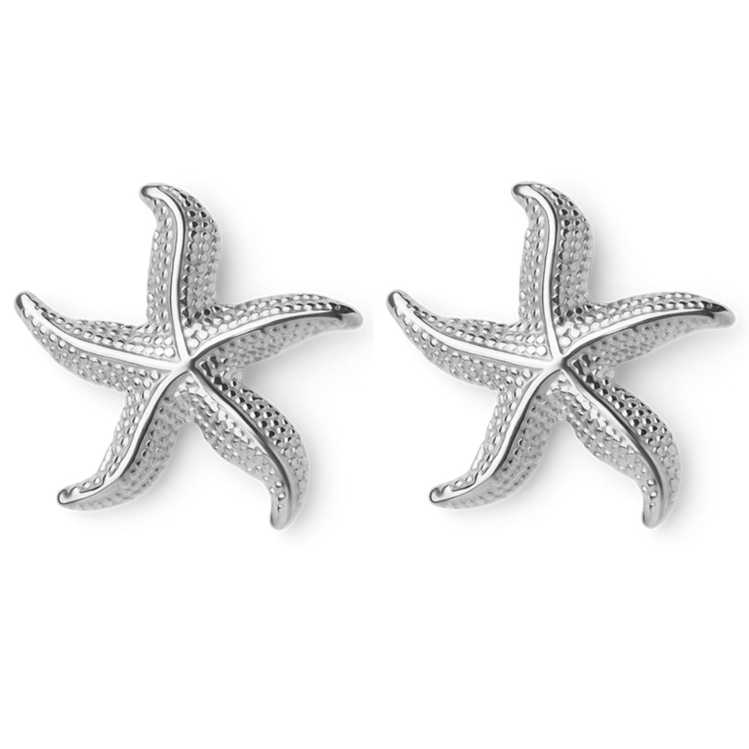 Zoeva - Curved Starfish Earrings