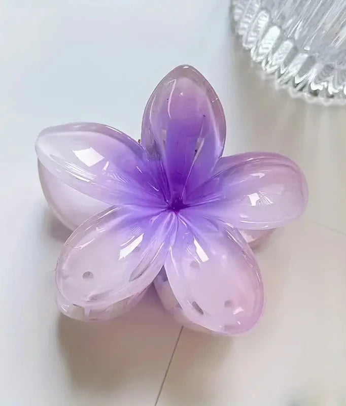 Sierra - Glossy Flower Hairclip