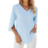 Lauren - V-neck blouse