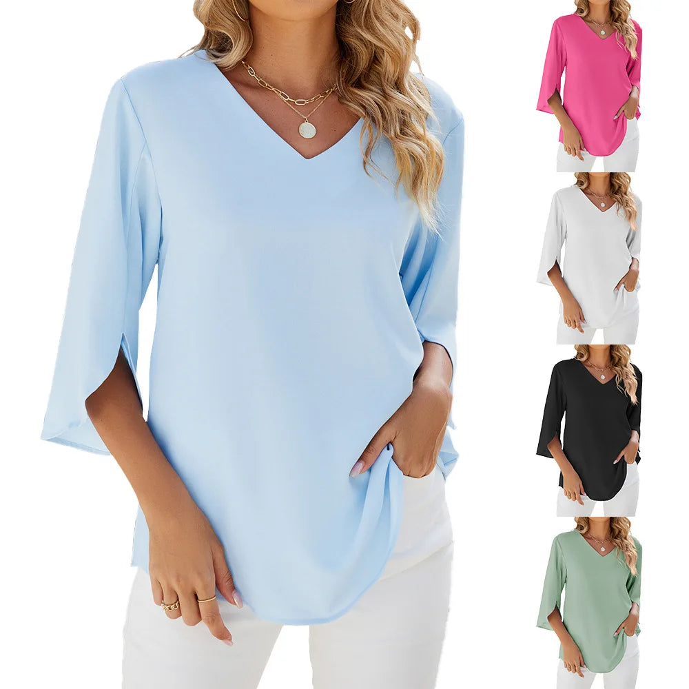 Lauren - V-neck blouse